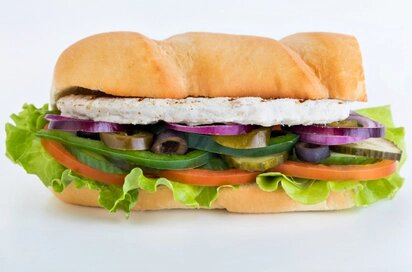 Сэндвич "Куриная грудка" 15 см