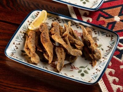 Барабулька в хрустящей корочке