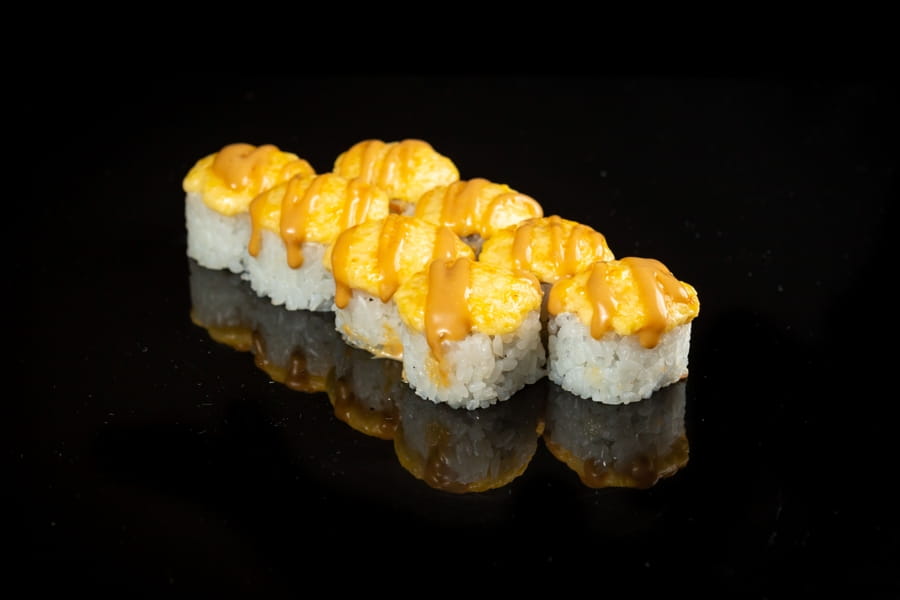 Запеченный эби темпура