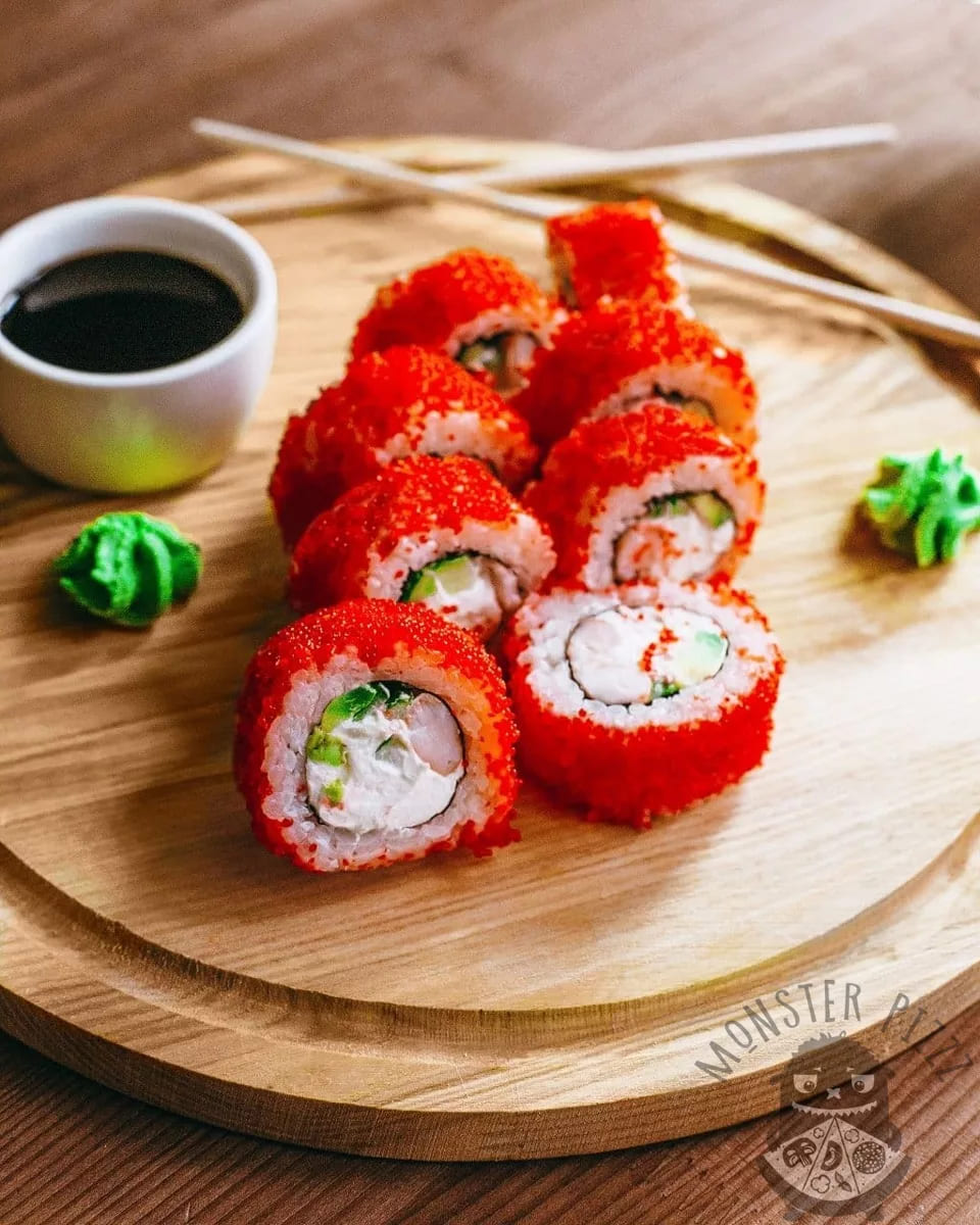 Калифорния с крабом