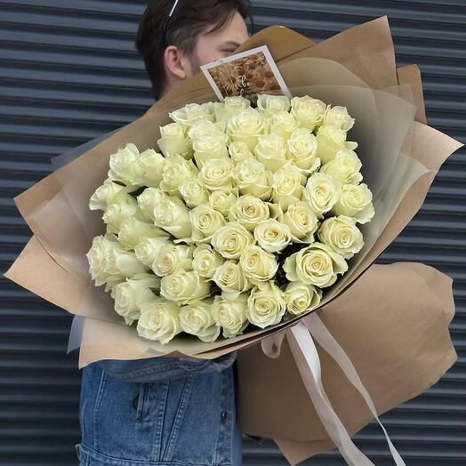 51 Роза белая