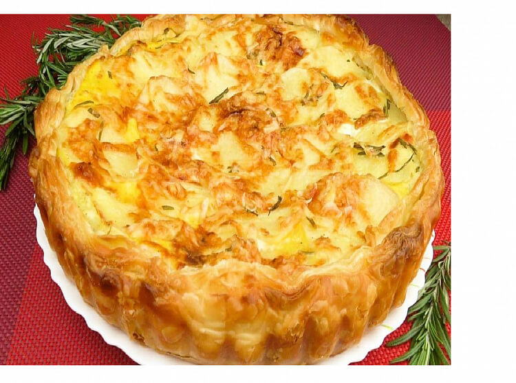 Пирог с картошкой