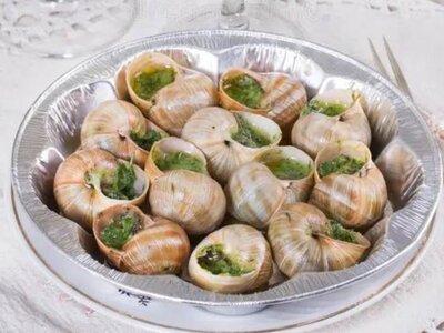 Улитки в чесночном соусе по-бургундски