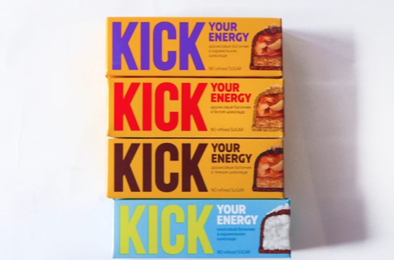 Батончики Kick
