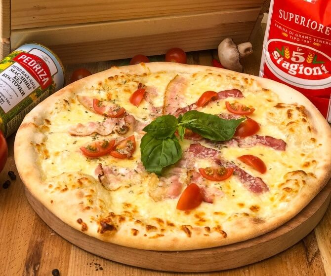 Пицца Карбонара