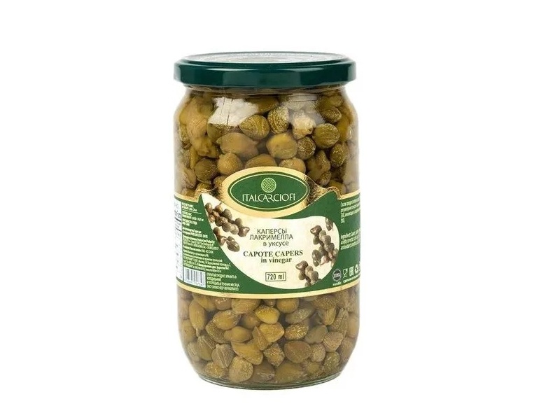 Каперсы лакримелла в уксусе ItalCarciofi