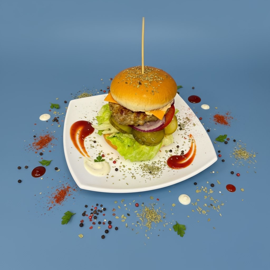 Бургер с говядиной MINI