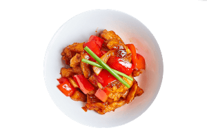 Огни Бангкока с курицей