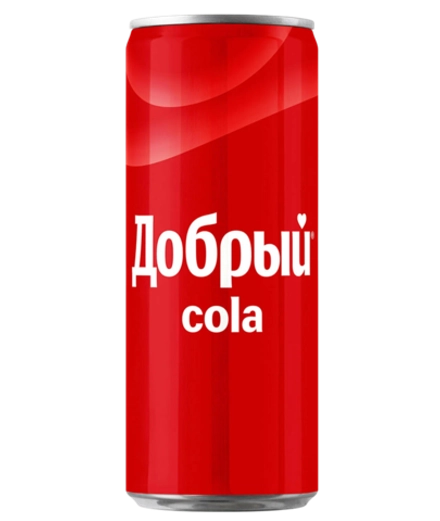 Добрый Кола 0,33 л. банка