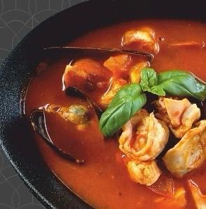 "Качукко" суп с морепродуктами