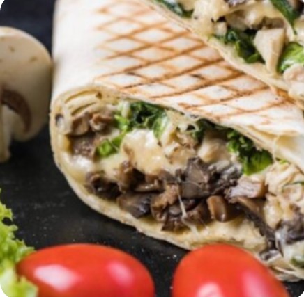 Грибная с курицей