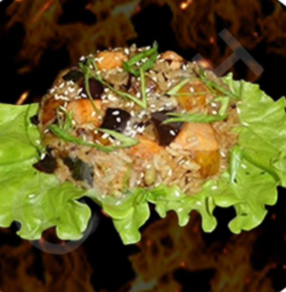 Тяхан с овощами