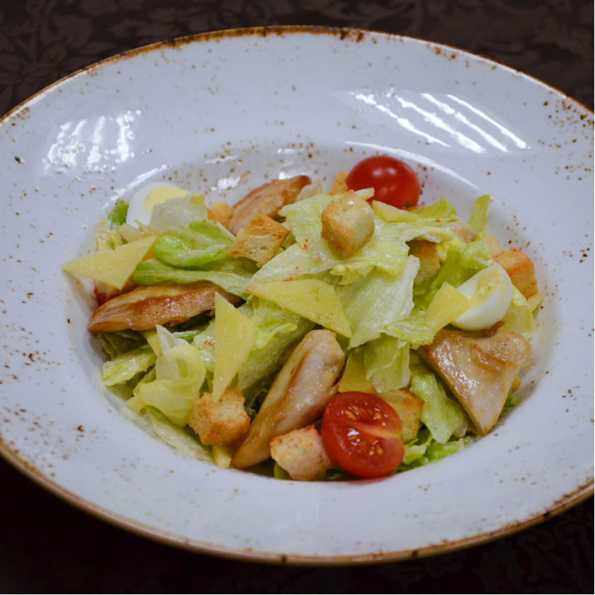 Цезарь с курицей