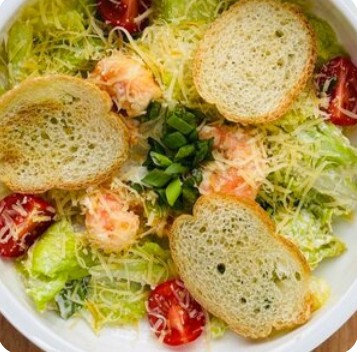 Цезарь с креветками