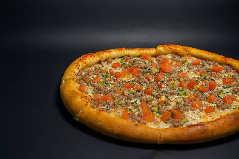 Пицца с мясным фаршем