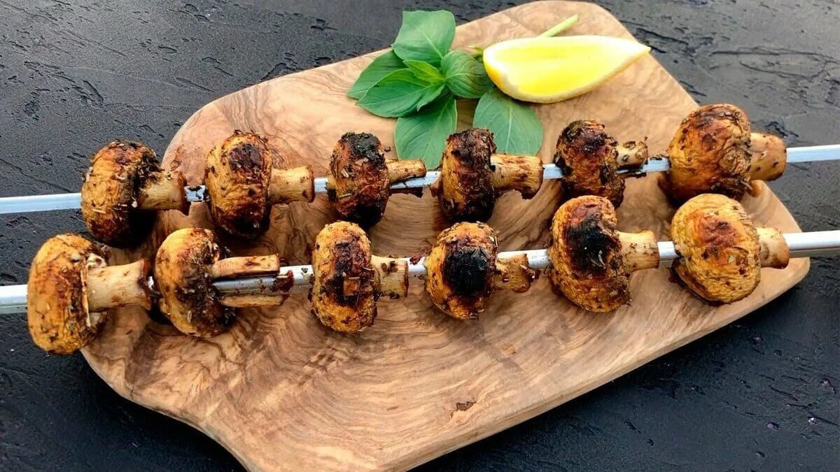Шашлык из грибов