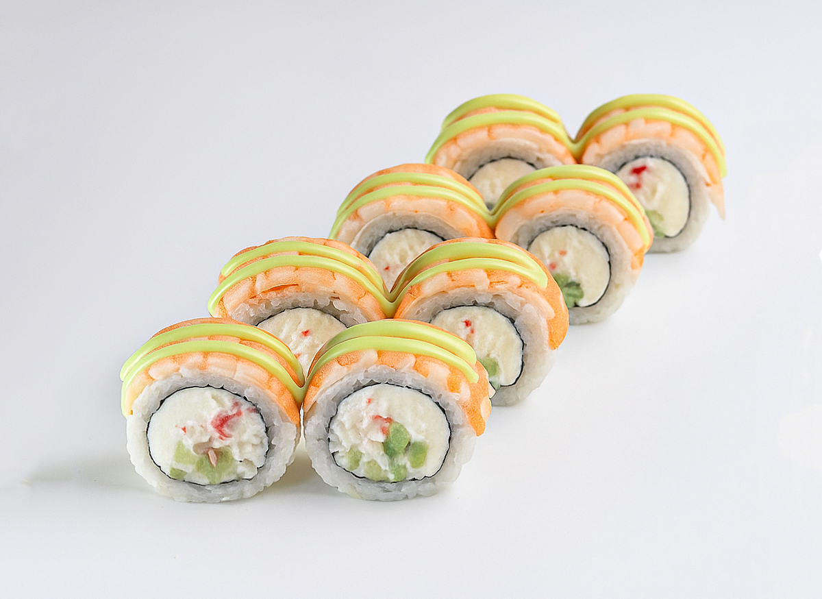 Фила с креветкой и крабом