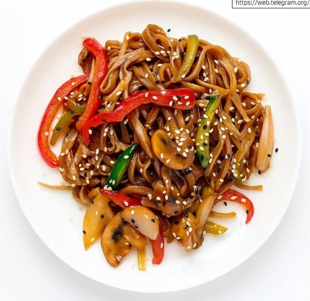 Соба с овощами