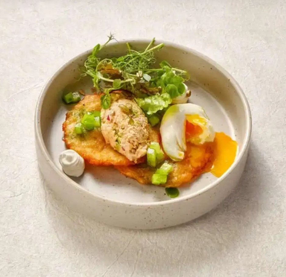 Драник с риетом из тунца