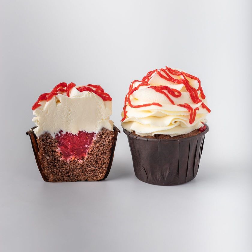 Капкейк «Малина»