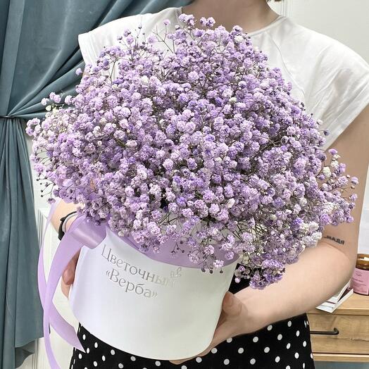 Композиция из гипсофилы «Радость»