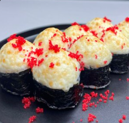 Вулкан с лососем