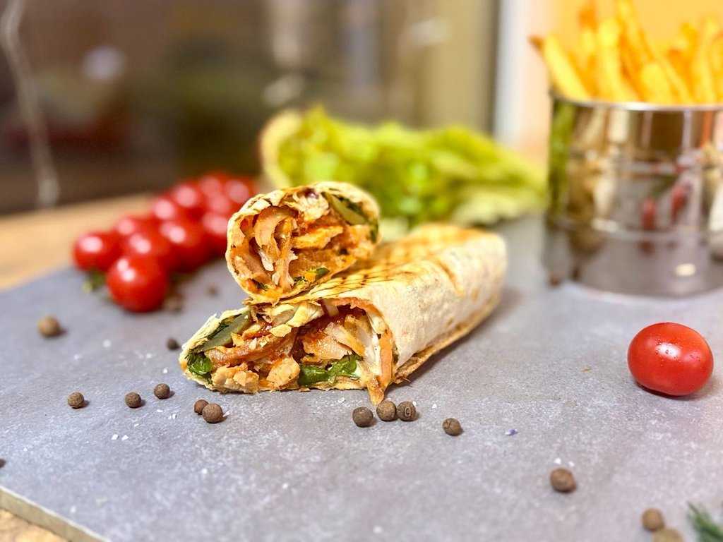 Шаурма по-итальянски курица