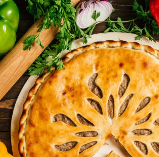 Осетинский пирог с мясом (халяль) 500г