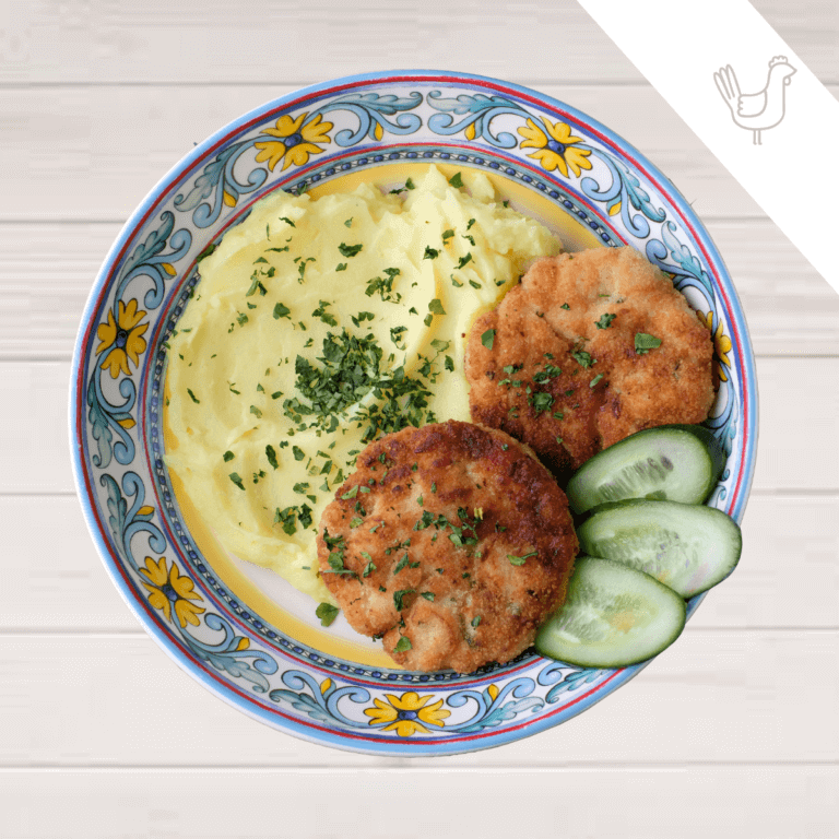 Рубленные котлеты из курицы