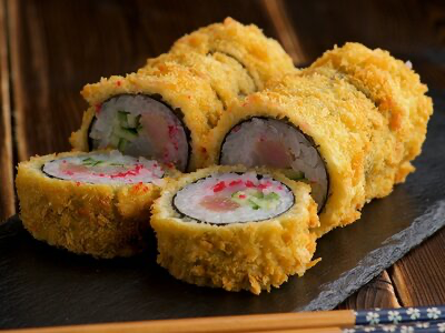 Жареный ролл Крабс Батакон