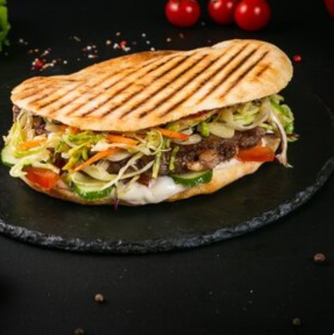 Бургер с плескавицей