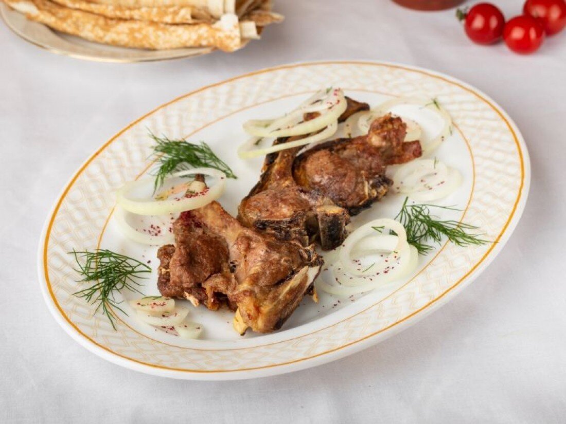 Шашлык из каре баранины 200г