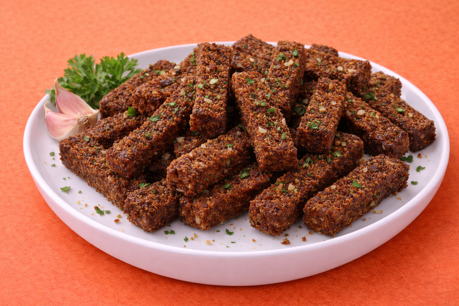 Гренки чесночные