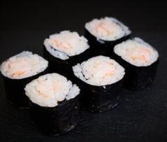 Классический ролл с креветкой