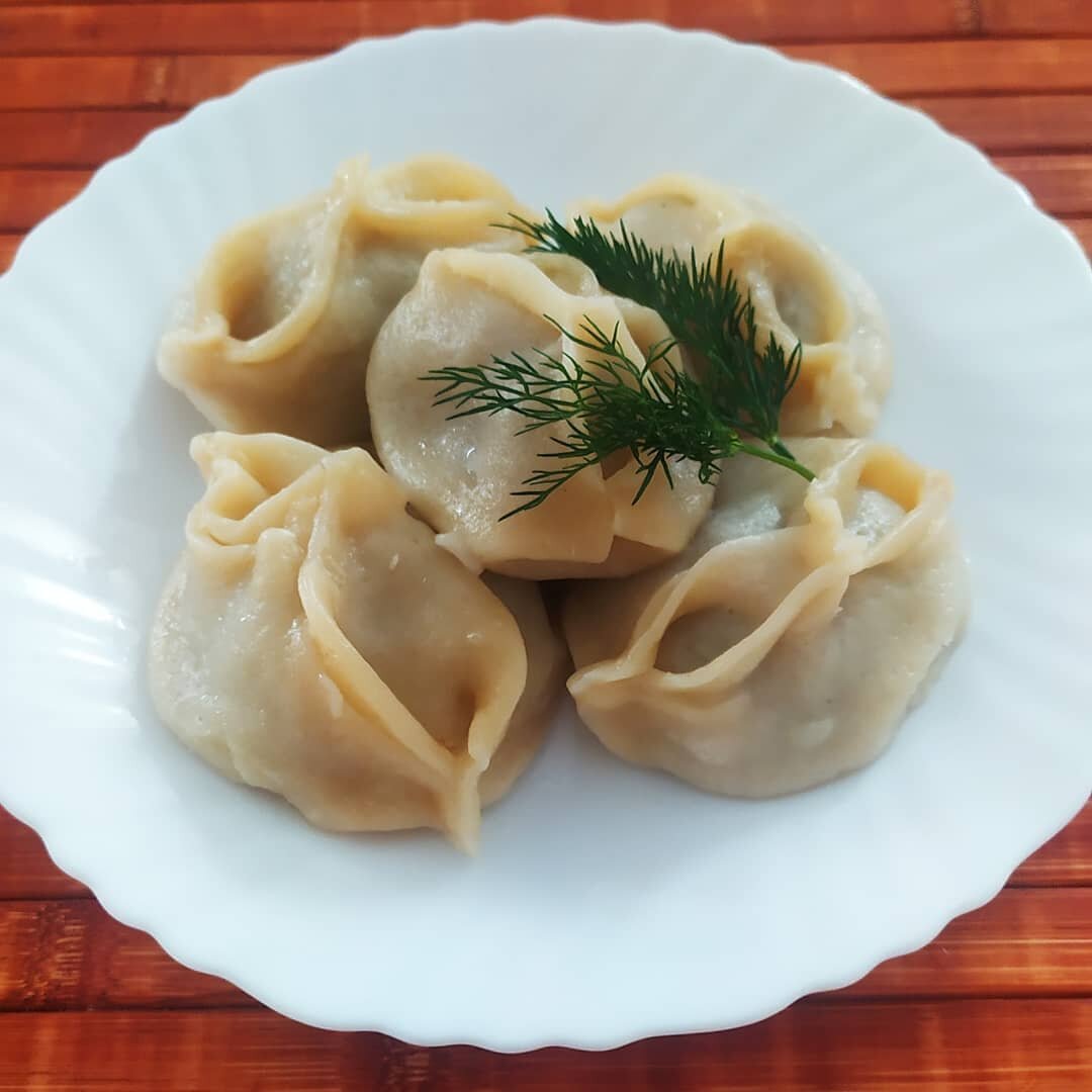 Манты с говядиной