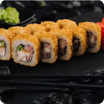 Жареный ролл Аляска