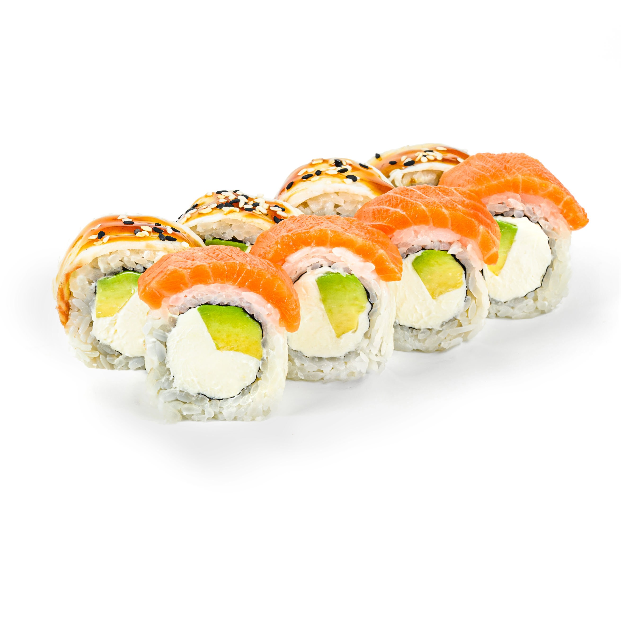 Филадельфия лосось и угорь