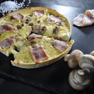 Пицца Мясная с грибами 21 см
