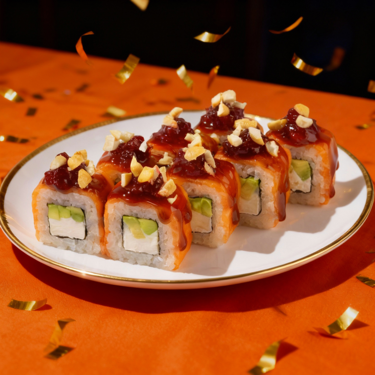 Ролл Зимняя ягода