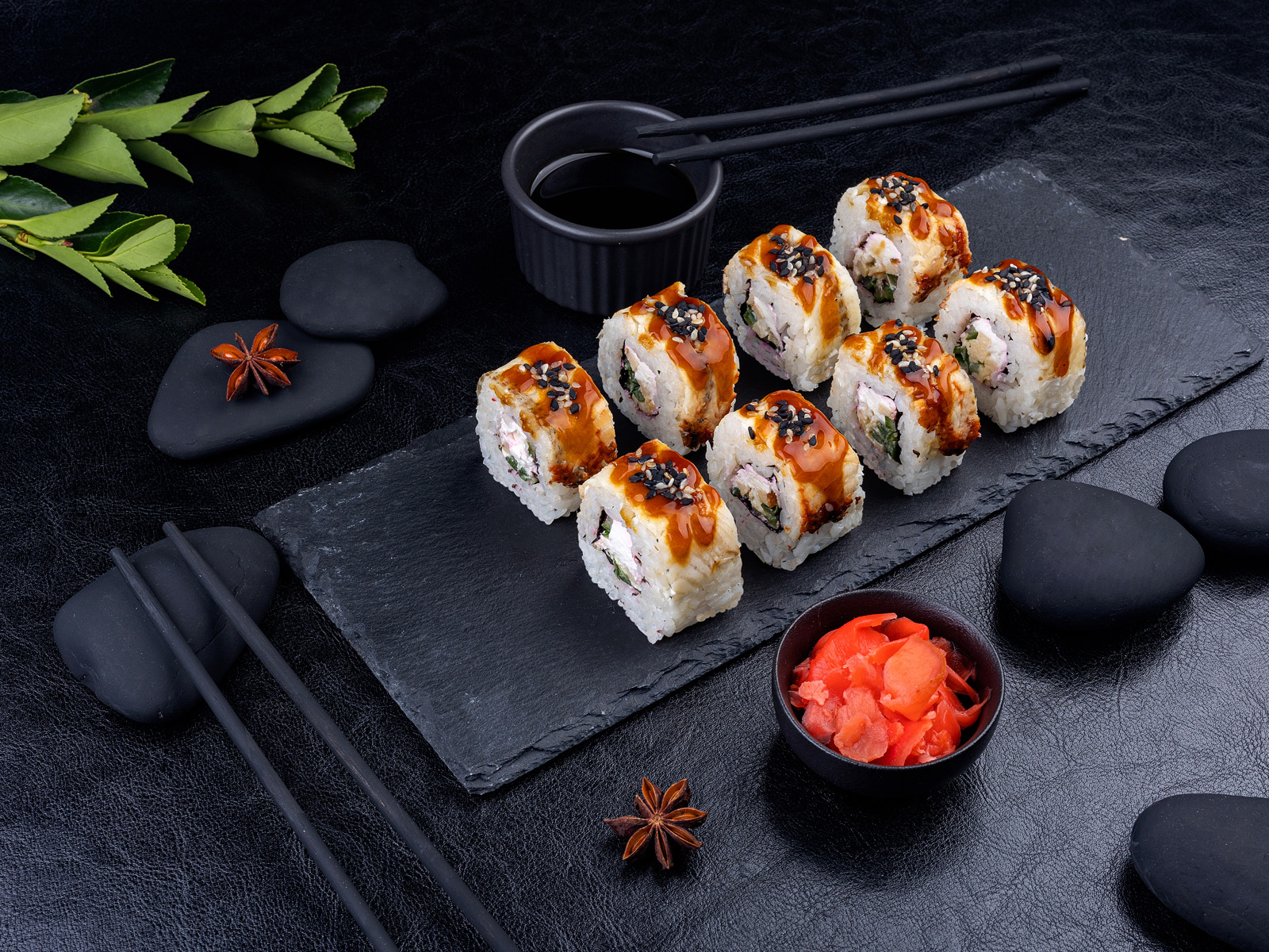 Ролл Филадельфия Унаги