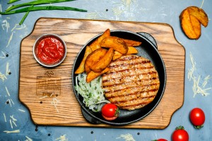 Котлета с начинкой