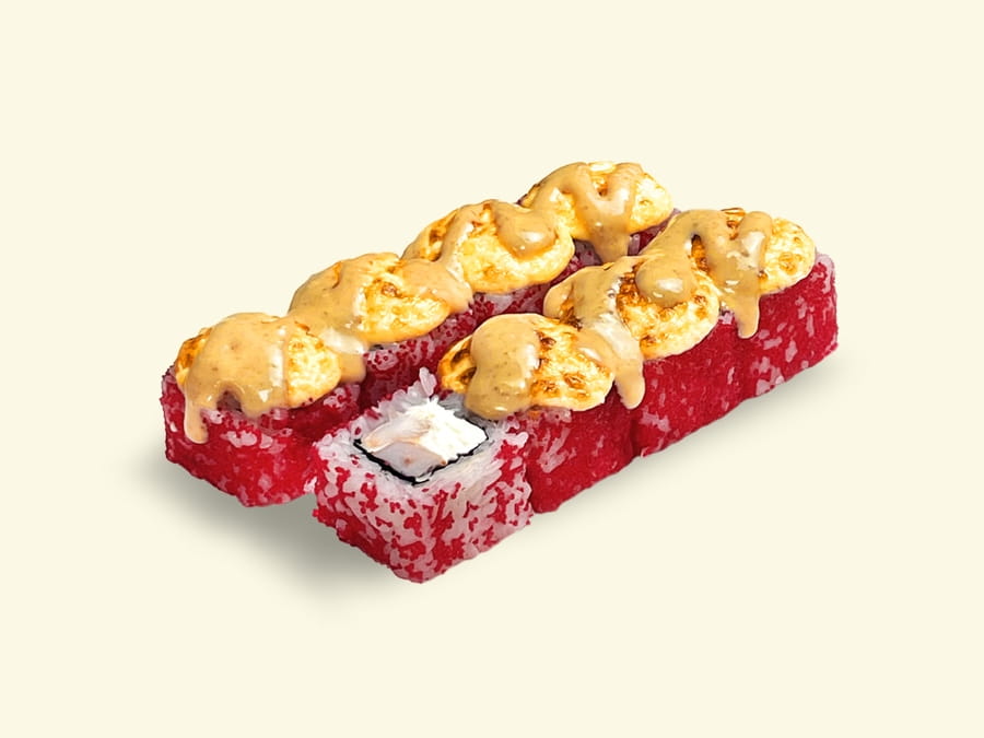 Ролл Якудза Запечённый