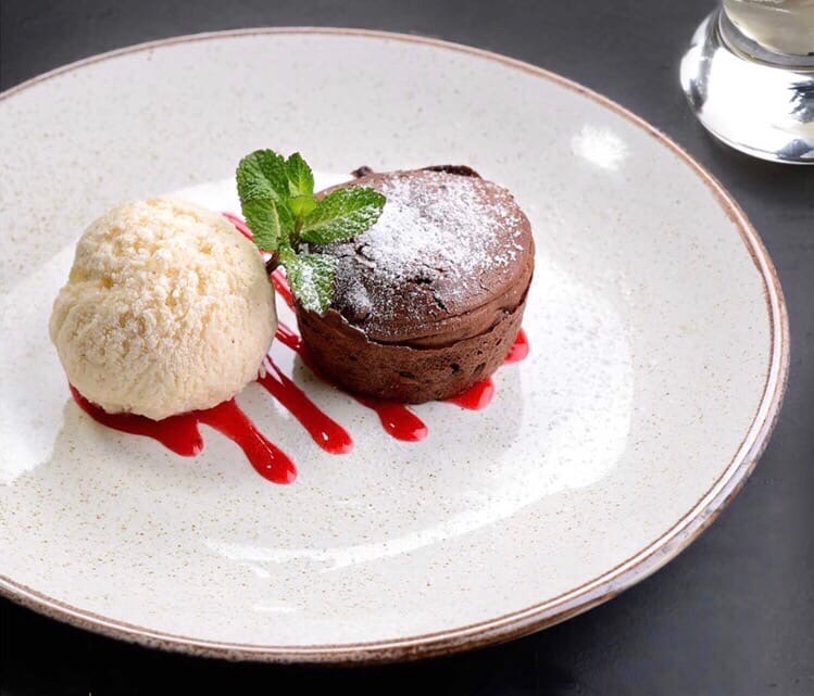 Шоколадный фондан