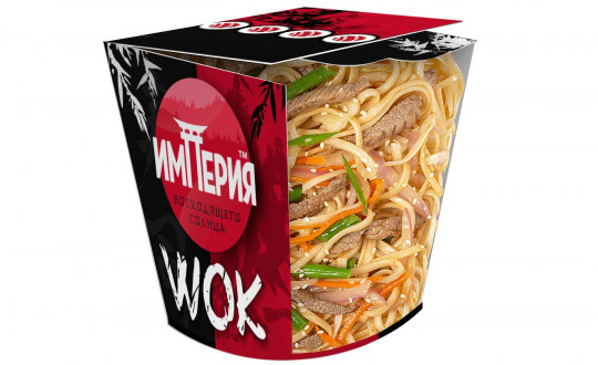 Коробочка wok Удон с говядиной 300 гр