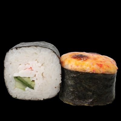 Запеченый ролл с крабом (250 гр.)