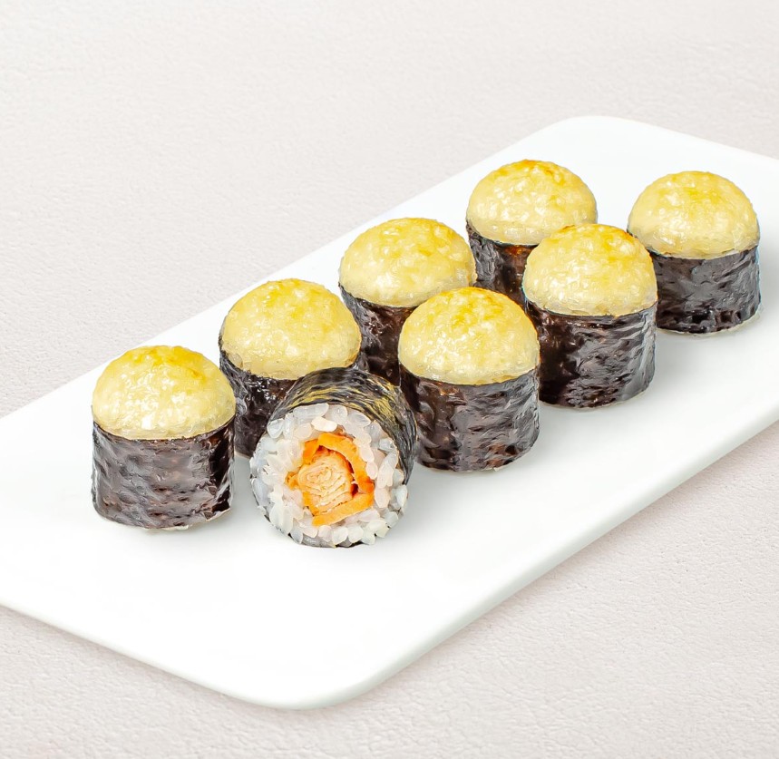 Ролл Лососик Хот с терияки 