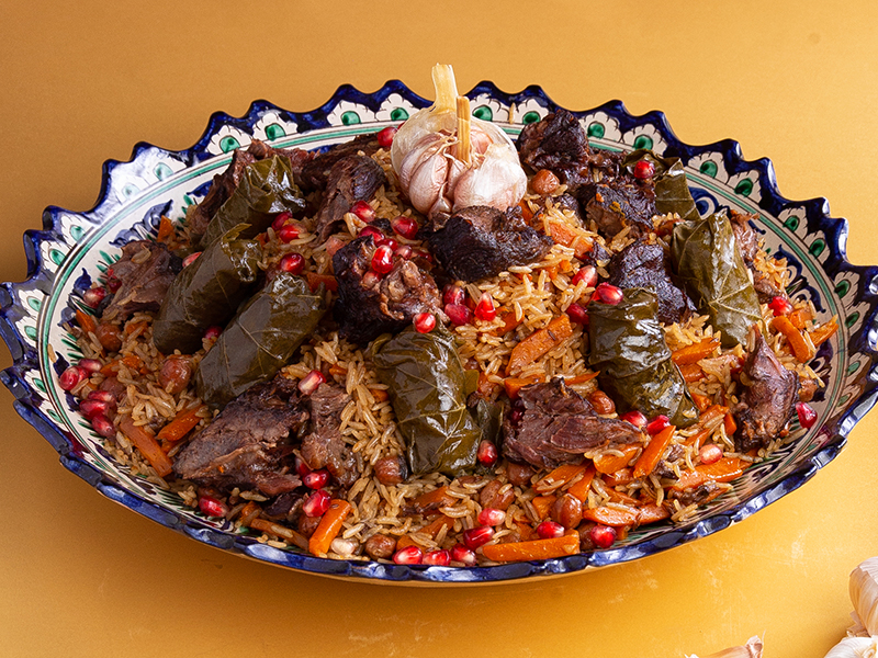 Плов с говядиной Чайхана