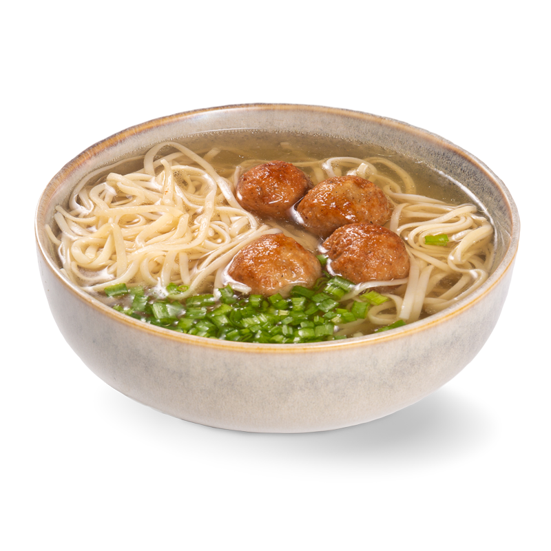 Куриный суп с фрикадельками и лапшой