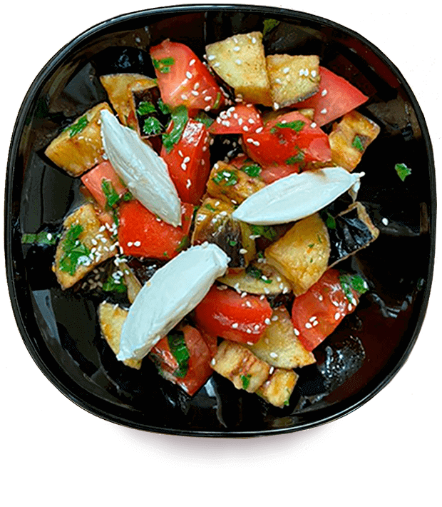 Салат с баклажанами и сыром, 290г