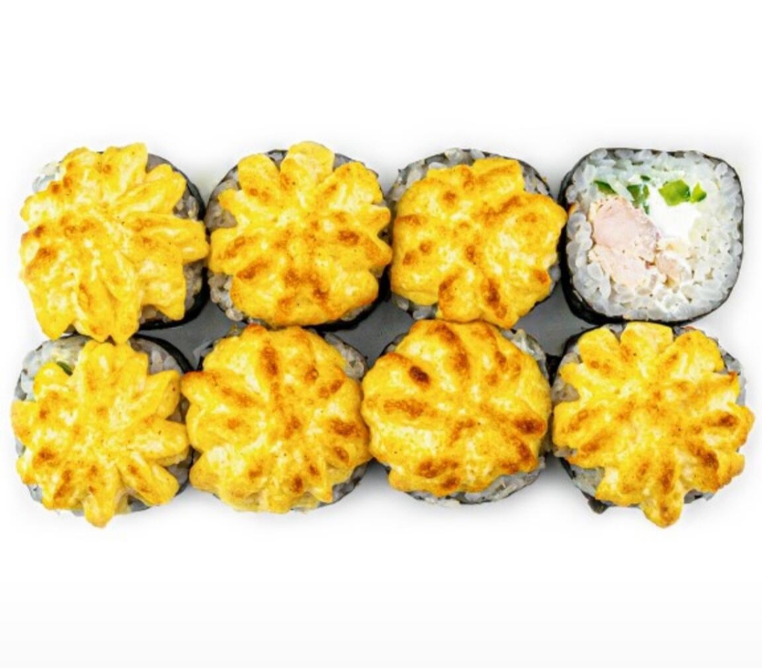 Запеченный с курицей